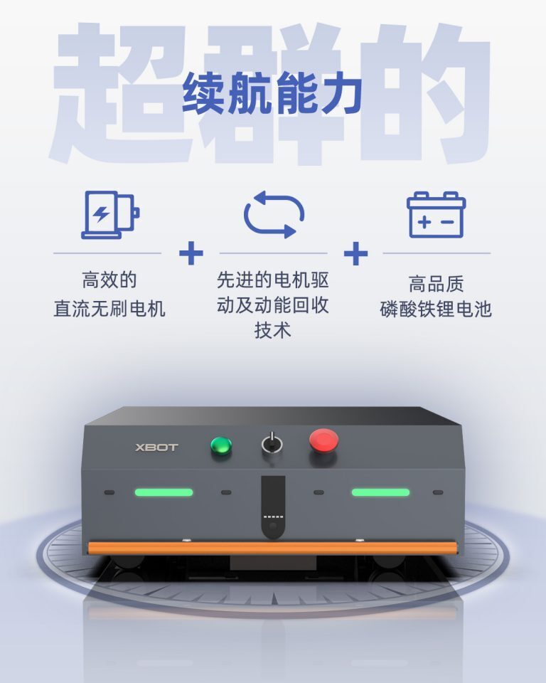 AGV配送機(jī)器人續(xù)航能力